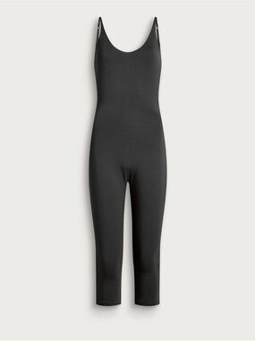 SKIMS Smooth Lounge Skimpy Strap Catsuit – Graphite – XS – NEW